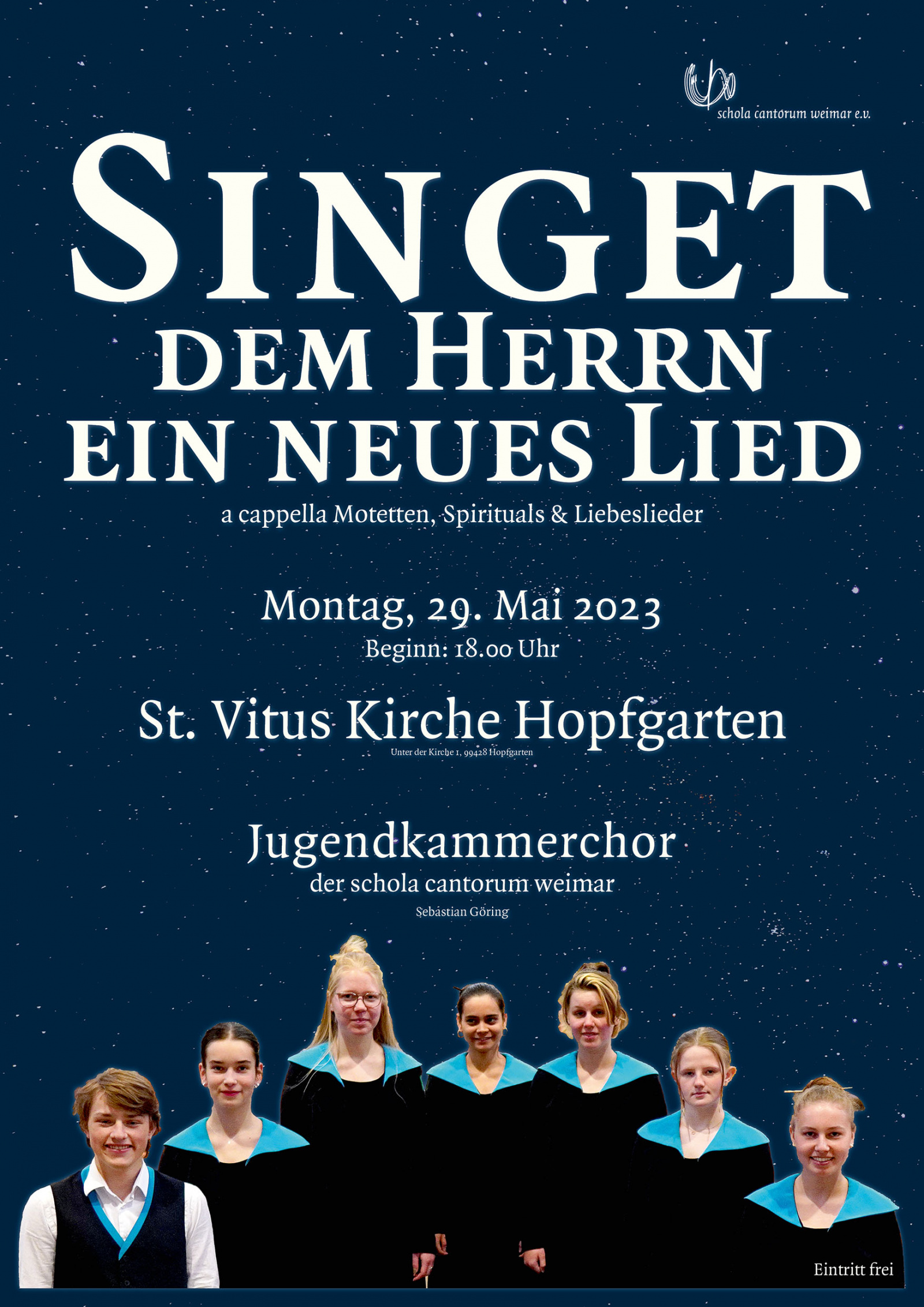 Plakat zum Konzert in Hopfgarten