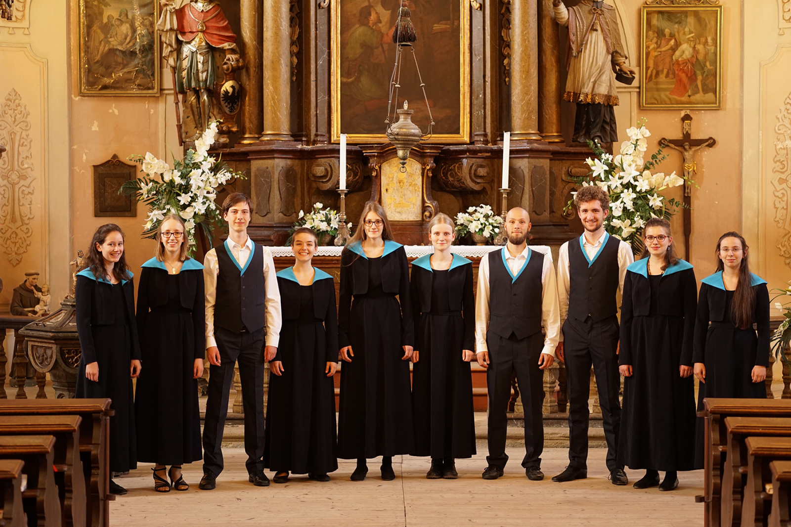 Jugendkammerchor der schola cantorum weimar beim "XXI. Evropský festival duchovní hudby"